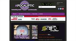 Desktop Screenshot of apocaliptic.com